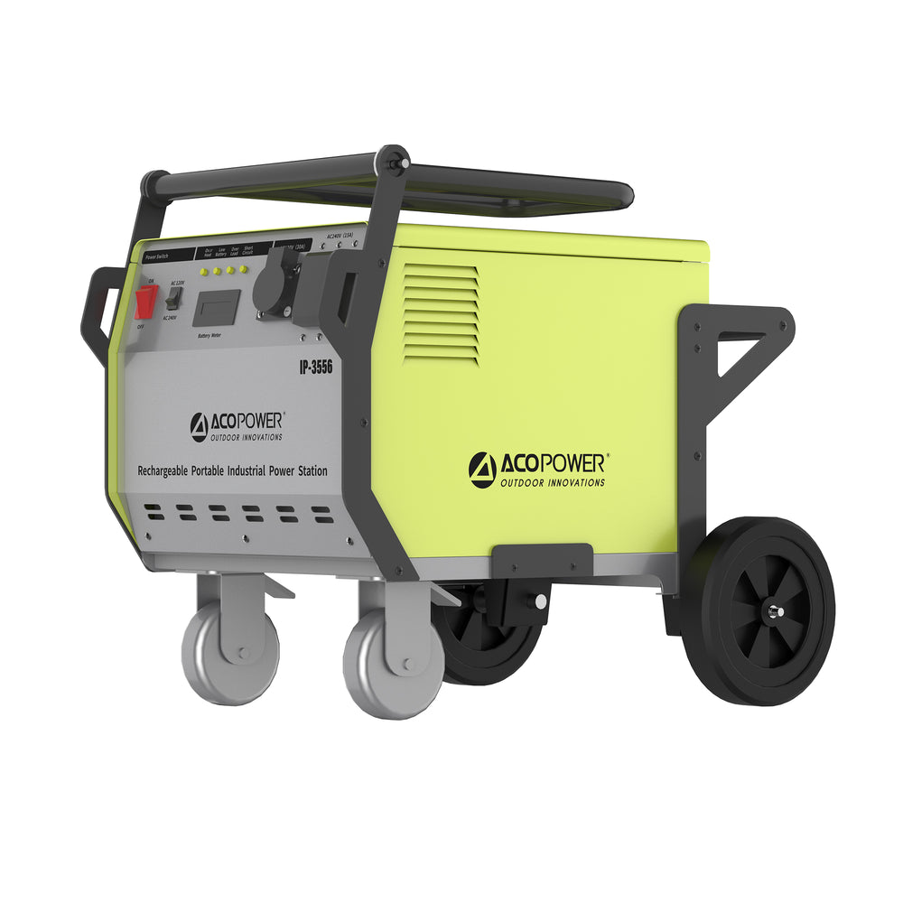 ACOPOWER IP-3556 Wiederaufladbarer tragbarer Industrie-Stromversorgungsakku-Generator