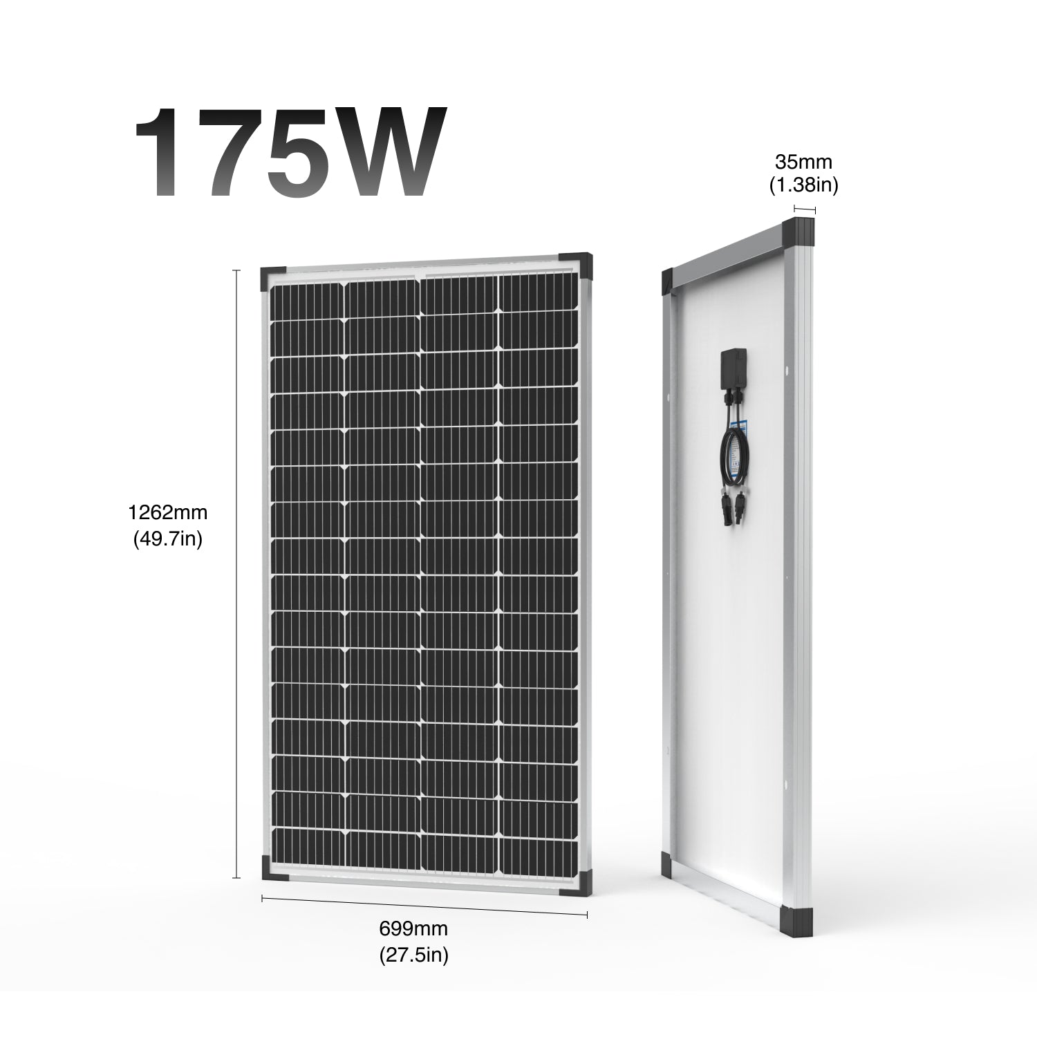 ACOPOWER 200 Watt Mono Solarmodul 